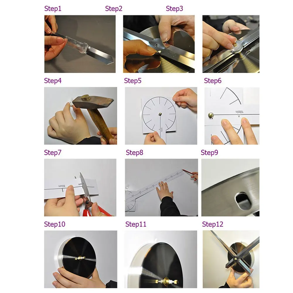 3D зеркальные часы ТВ фон настенные Наклейка квадратные акриловые геометрические