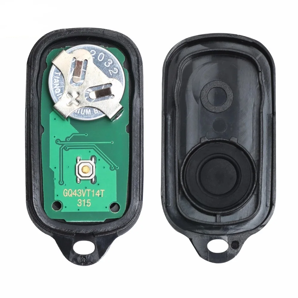 Автомобильный пульт дистанционного управления KEYECU 2 + 1 3 кнопки GQ43VT14T 4D67 с