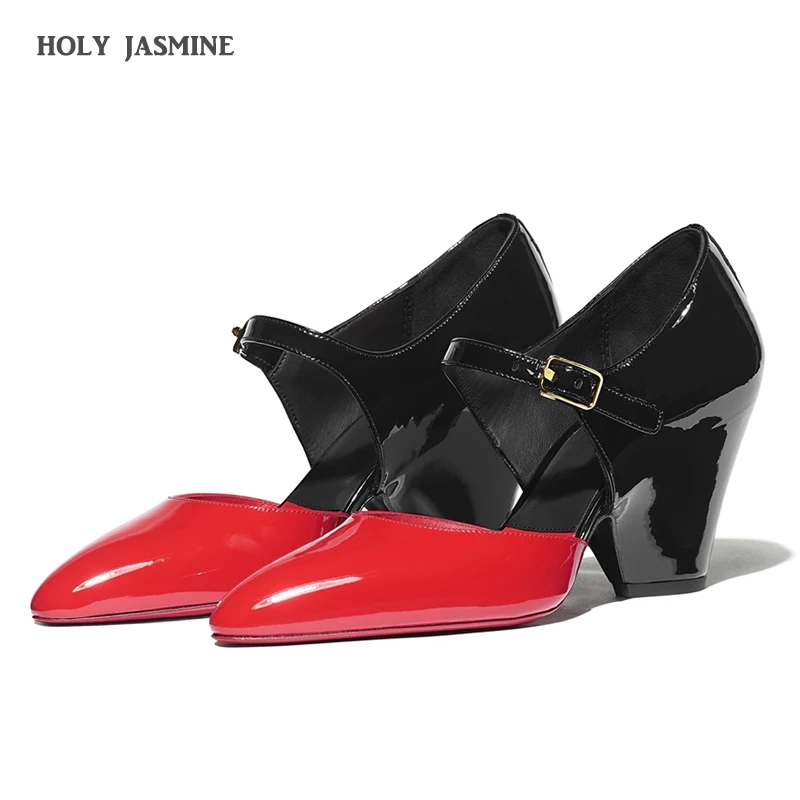 Новинка 2020 женские туфли-лодочки из натуральной кожи Superstar элегантные офисные