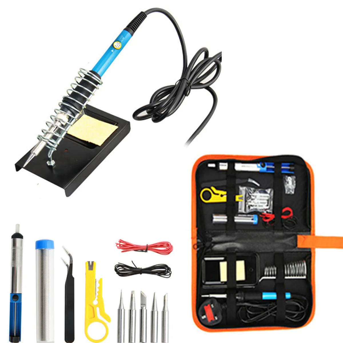 Набор для пайки электронный паяльник с регулируемой температурой 60