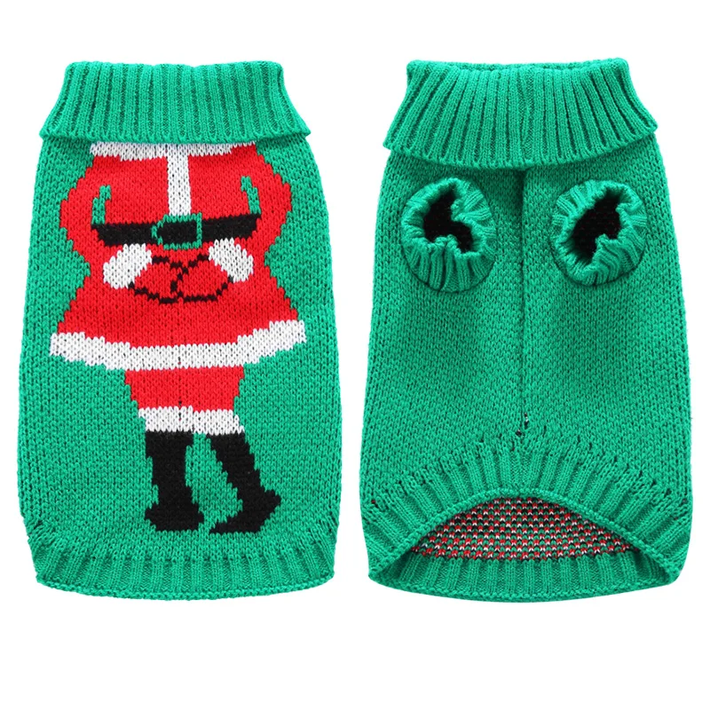 Pet Cat Sweater Clothes For Small Dog Christmas Cats Coat Halloween Warm Jacket Knitting Costume 35 |