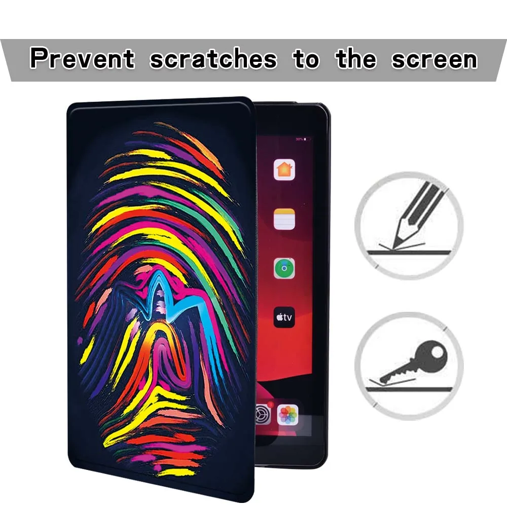 Чехол для планшета Apple Ipad 8/5/6/7/Ipad Pro 11/Ipad Air 4/2/3/Ipad Pro/Ipad 2/3/4/Mini 1/2/3/4/5 тонкий кожаный