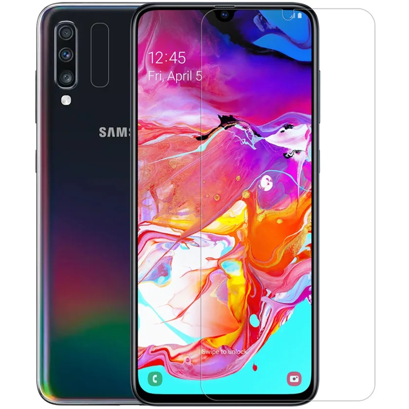 

For Samsung Galaxy A70 Tempered Glass Screen Protector Film Nillkin Amazing H Anti-Explosion Phone Glass For Samsung Galaxy A70