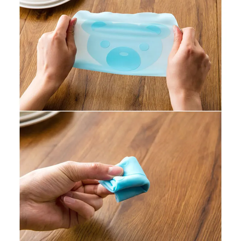 Многоразовые силиконовые обертки для пищевых продуктов экологически чистые