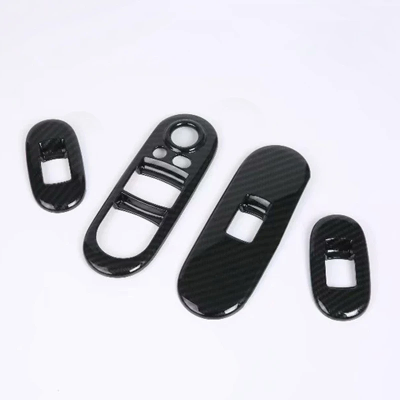 LHD! Для BMW Mini Cooper Hatch F55 F56 2014-2021 карбоновый стиль переключатель для окна кнопки