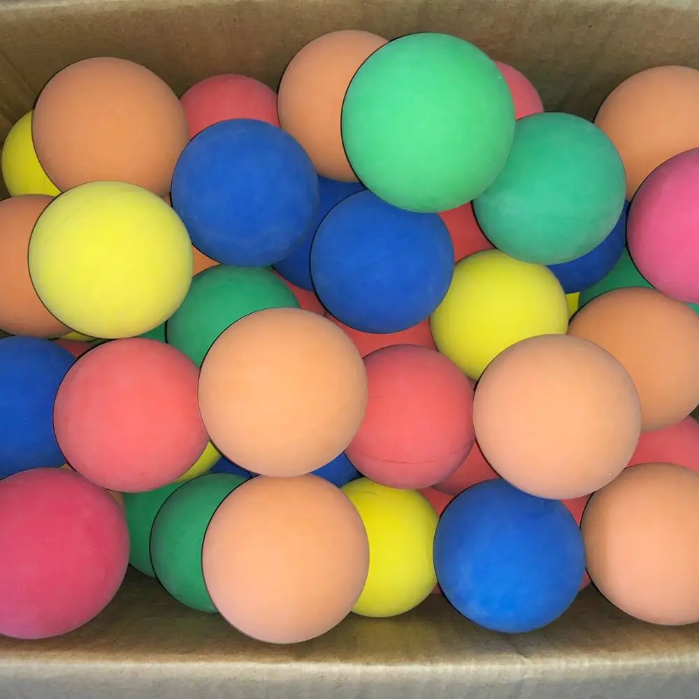 Сквош мяч резиновый низкоскоростной высокой эластичности 12 шт./лот 5 см|Ракетки