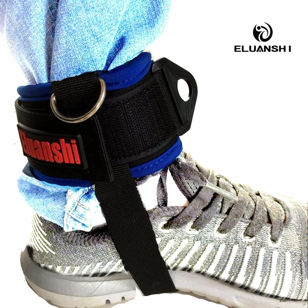 2pcs D ring Ankle Anchor Strap Belt Multi Gym Cable Attachment Thigh Leg Pulley Lifting Fitness Exercise Training parts|straps lifting|lifting