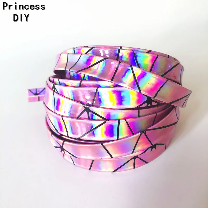 Изготовление 5 м поиск ювелирных изделий напечатанная 10 мм Голографическая лента