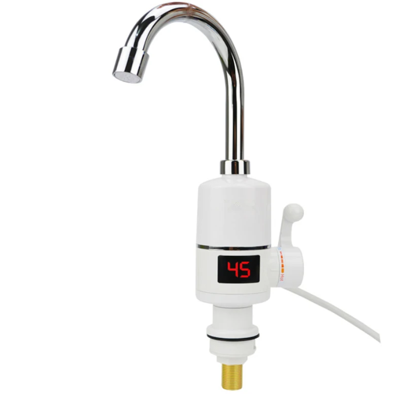 Смеситель с проточным водонагревателем 3000 Вт евровилка | Бытовая техника