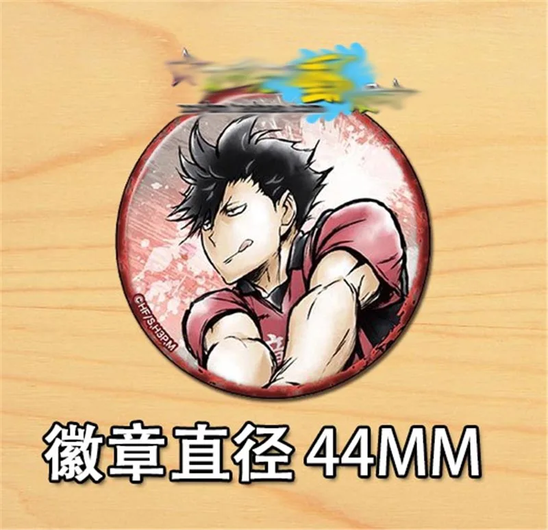 10 шт. аниме Haikyu! Булавки для рюкзака сумки коллекция аксессуаров булавки значок