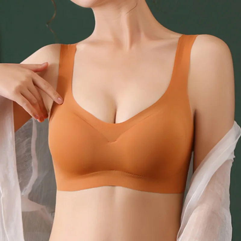 

Seamless Sports Bra Women Padded Push Up Yoga Tank Tops Breathable Gym Workout Bra Underwear Sports Vest Fitness Sportswear