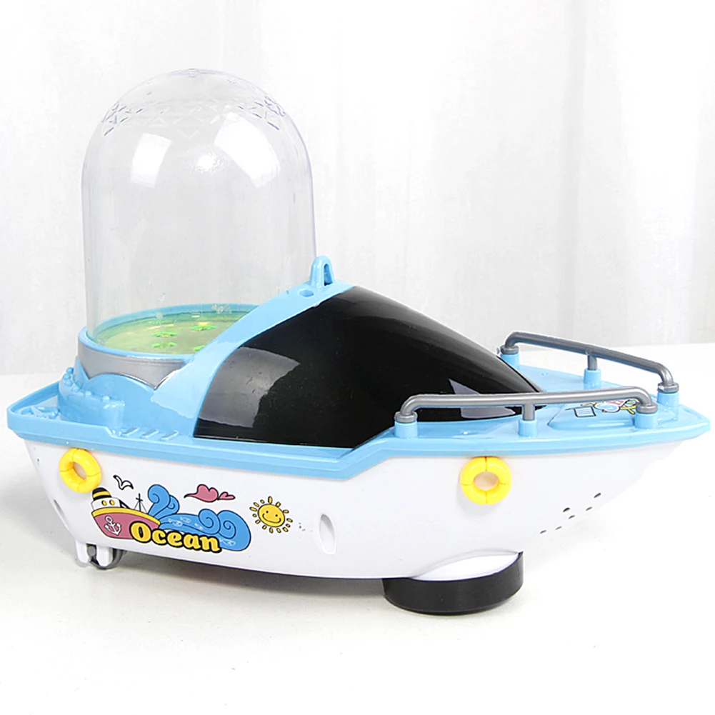 Электрическая универсальная круглая лодка с поворотом на 360 градусов и фонтаном