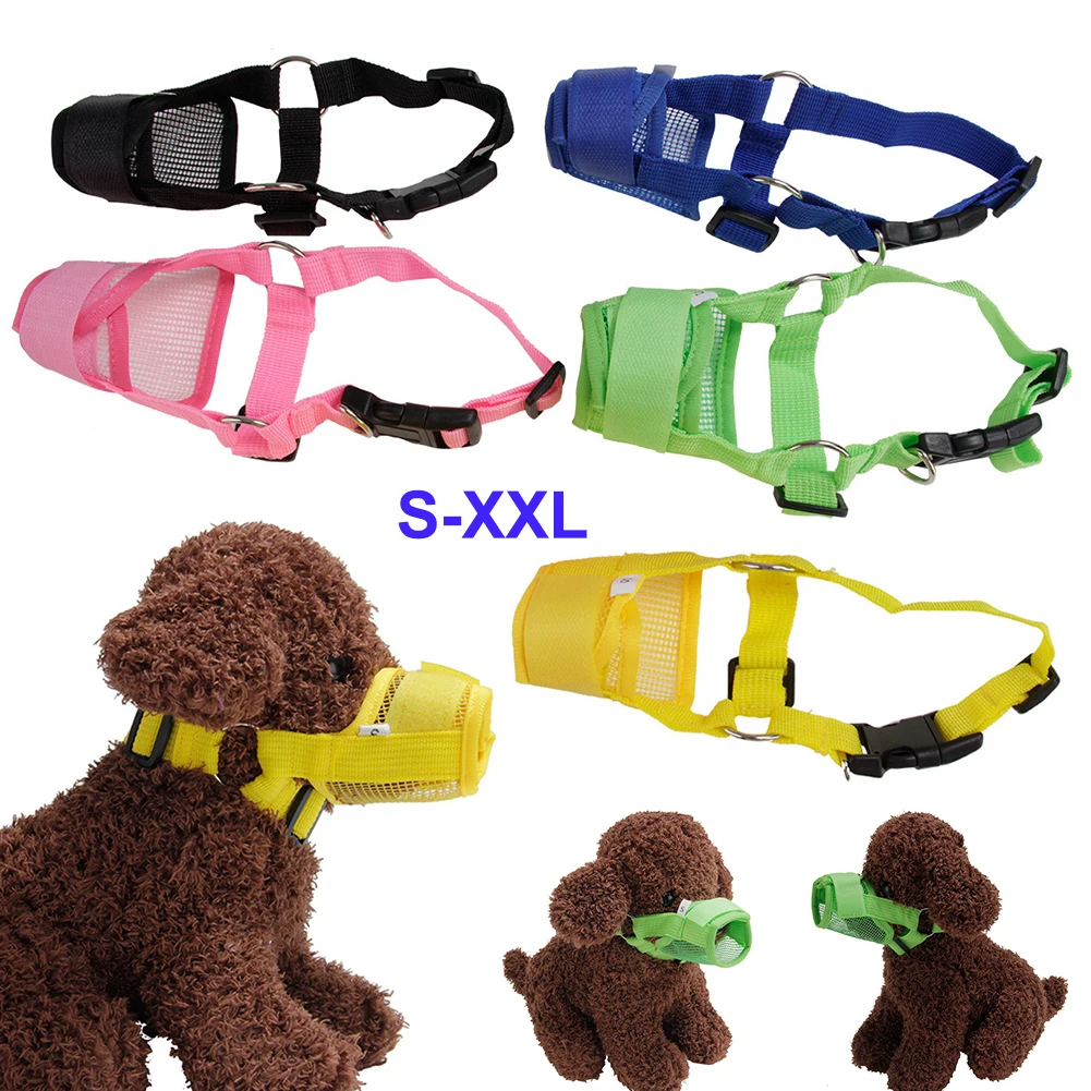 Намордник Регулируемый для домашних собак и щенков сетчатая дышащая маска