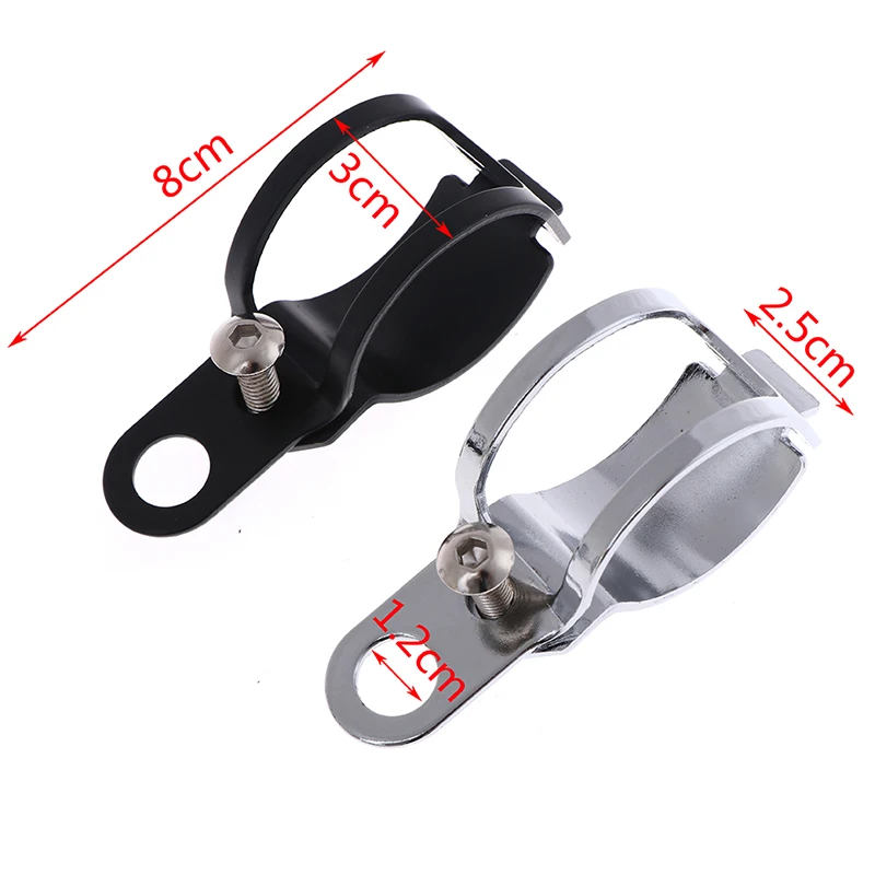 

Motorcycle Turn Signals Fork Clamps Bracket 2 Pcs/Set Light Holder Lamp Brackets