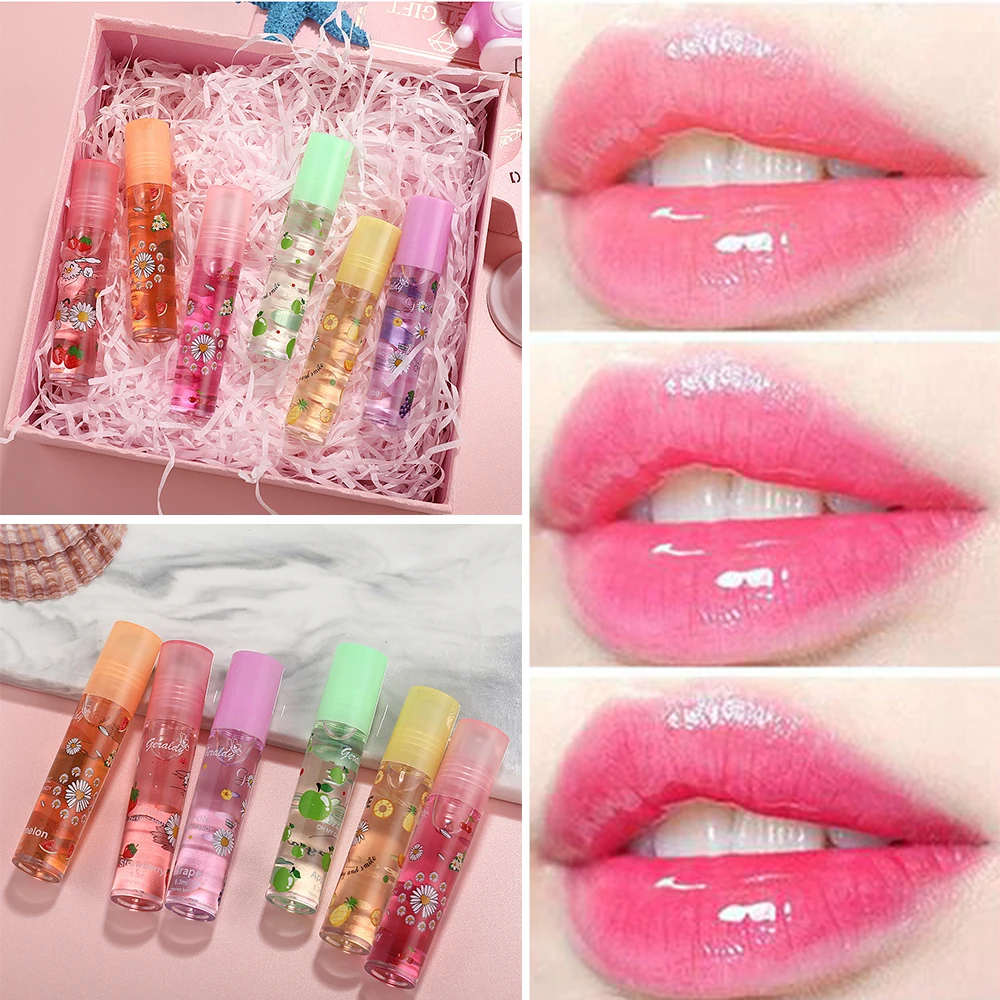 Кристальная помада питательная для губ масло Прозрачный валик сухоцветы