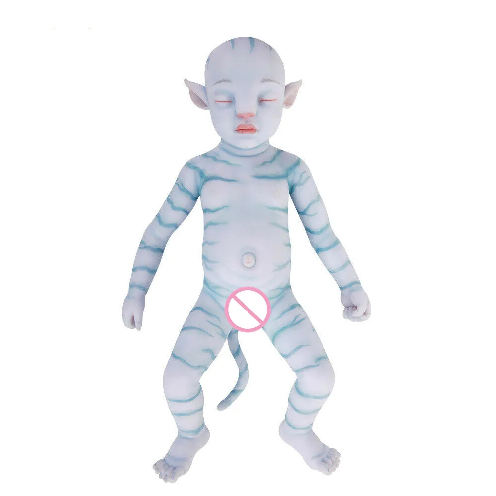 

20'' Fariy Fashion Newborn Baby Eyes Closed Girl Sleeping Siliocne Doll