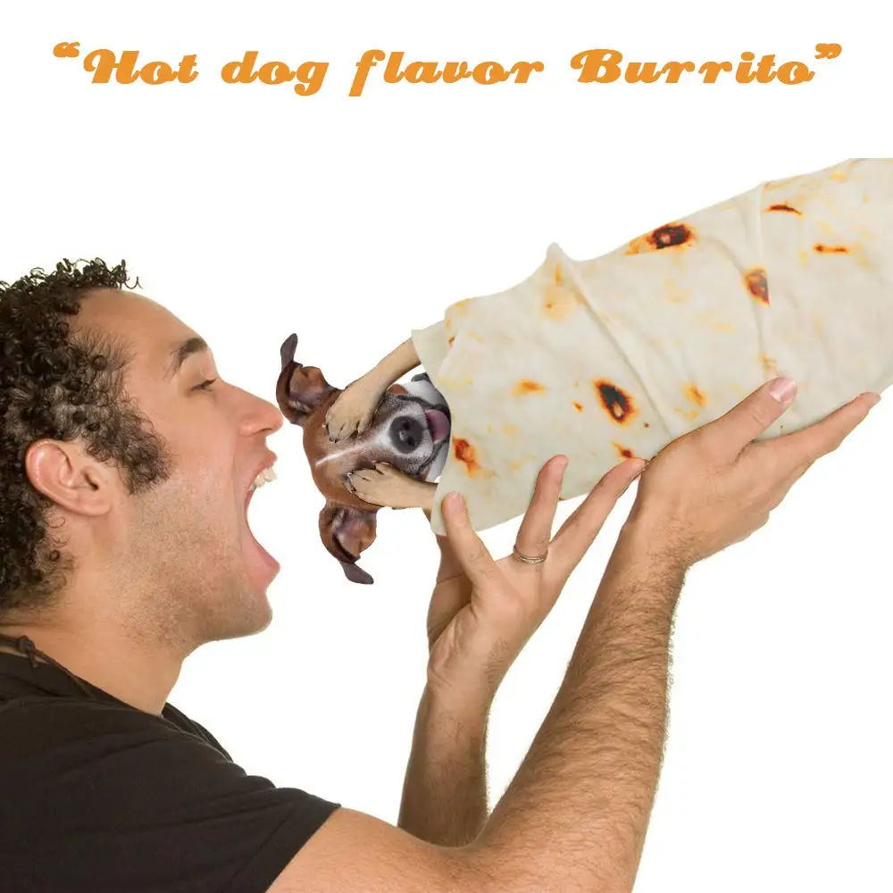 Одеяло для кровати Microfine Burrito Флисовое одеяло 3d теплое мягкое фланелевое