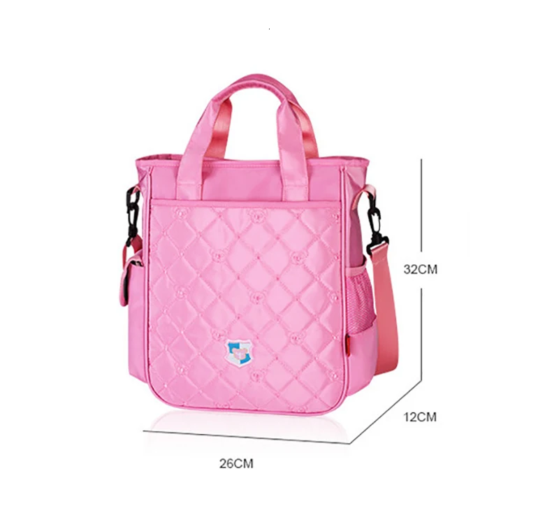 Fashion Cute Bag Waterproof Children The Tutorial Package Handbag Kids Tote Boy Girls Shoulder Bag Mini Nylon book Bag