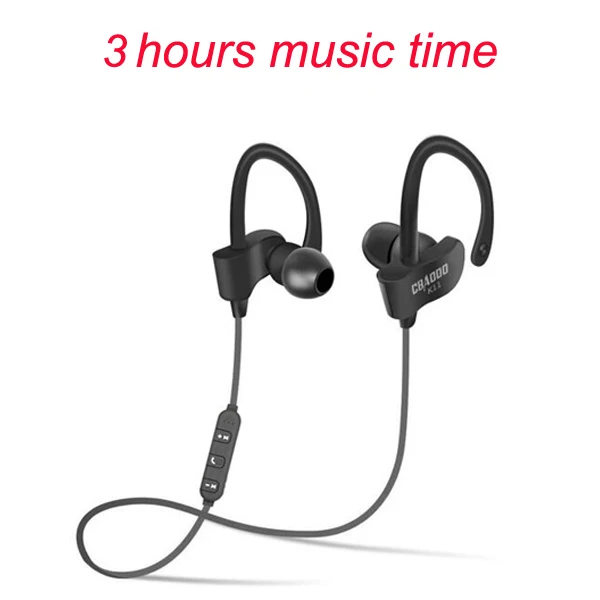 K11 3 hours Беспроводные bluetooth-наушники CBAOOO, ушные крючки, водонепроницаемая гарнитура Blutooth, спортивные наушники с микрофоном, наушники для телефона - Цвет: K11 3 hours