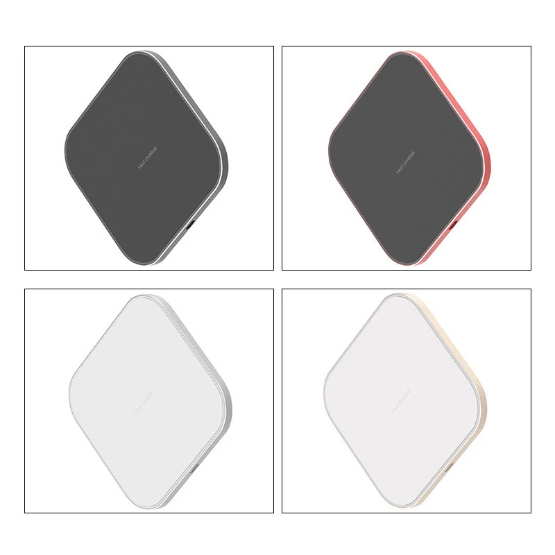 

10W Qi Wireless Charger for iPhone X Xs MAX XR 8 plus Fast Charging for Samsung S8 S9 S6 Plus Note 8 9 USB Phone USB Charger Pad