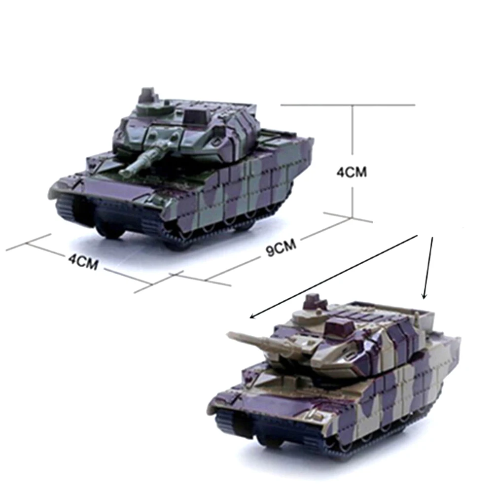 

1pcs Hot Sale Sand Table Plastic Tiger Tanks World War II Germany Panther Tank Finished Model Toy