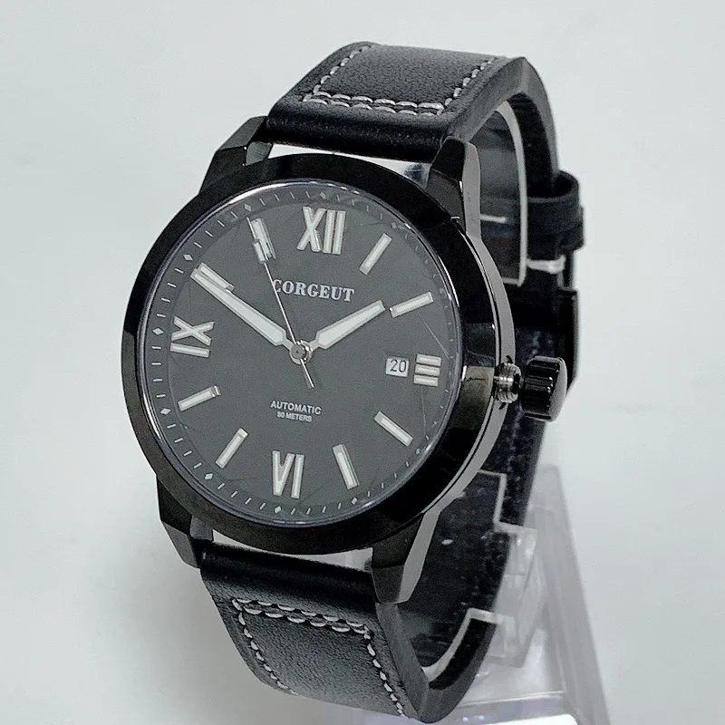 41 мм Мужские часы Пилот военные автоматические сапфировые светящиеся