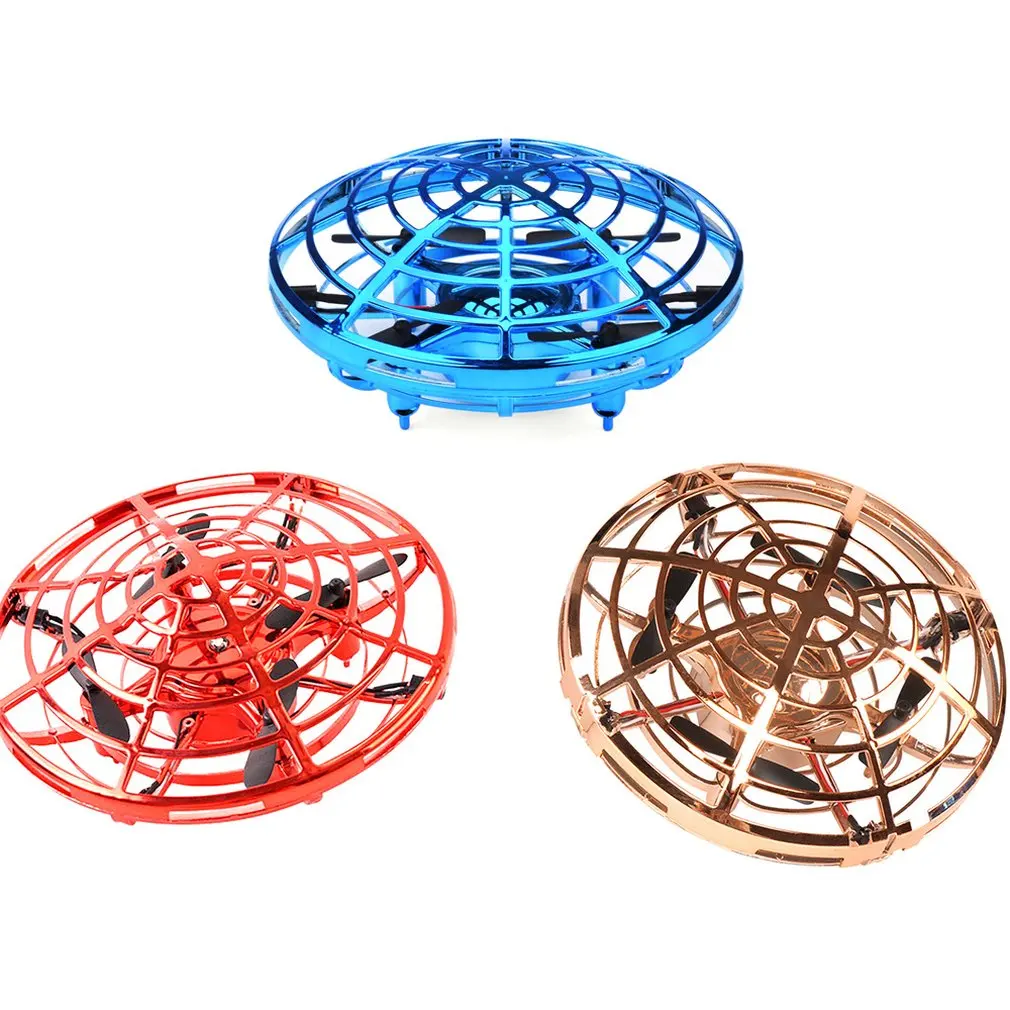

Mini Helicopter UFO RC Drone Infraed Hand Sensing Aircraft Electronic Model Quadcopter flayaball Small Drone Toys For Children