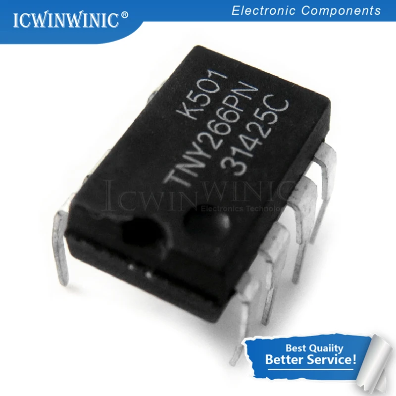 

100 шт., TNY266PN DIP-7 TNY266 DIP TNY266P DIP7