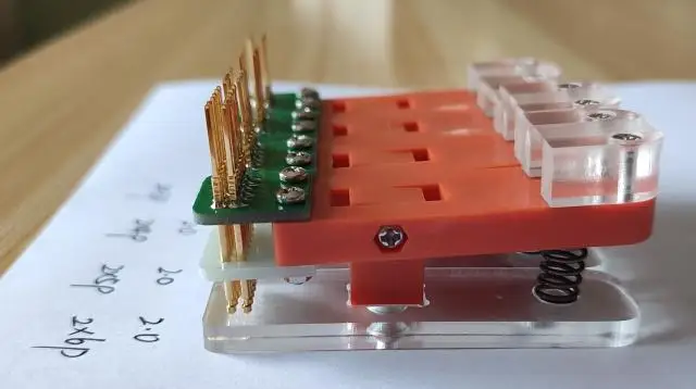 2 0 мм двухрядный испытательный прибор Pcb испытательное приспособление зажим