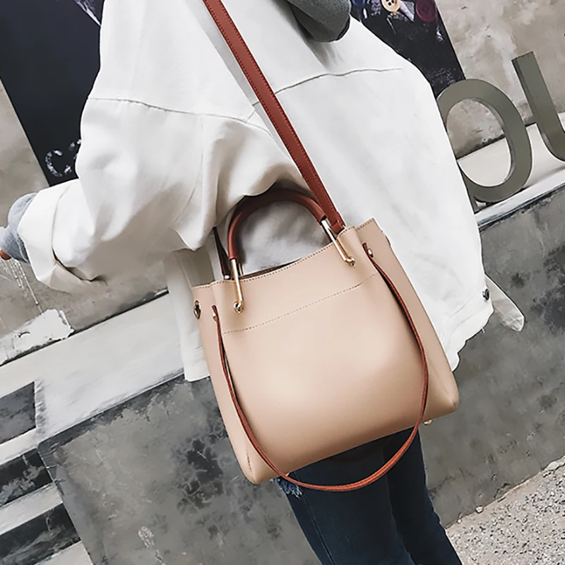 Летняя женская сумка Новая модная на плечо Корейская Сумочка большие