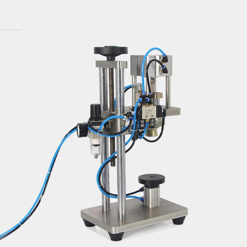 Машина для запечатывания флаконов духов пневматическая машина металлическая