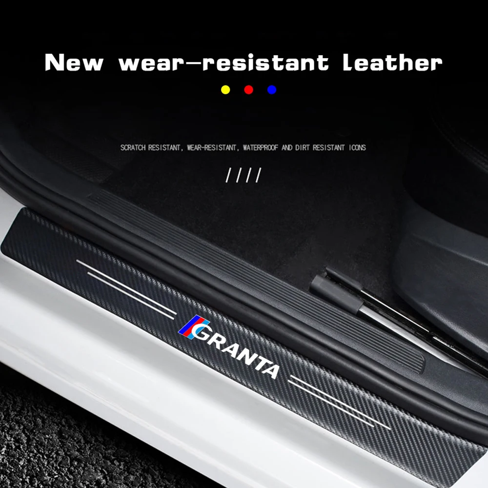 4 шт. защитные наклейки из ткани и порог машины для автомобиля автомобильные