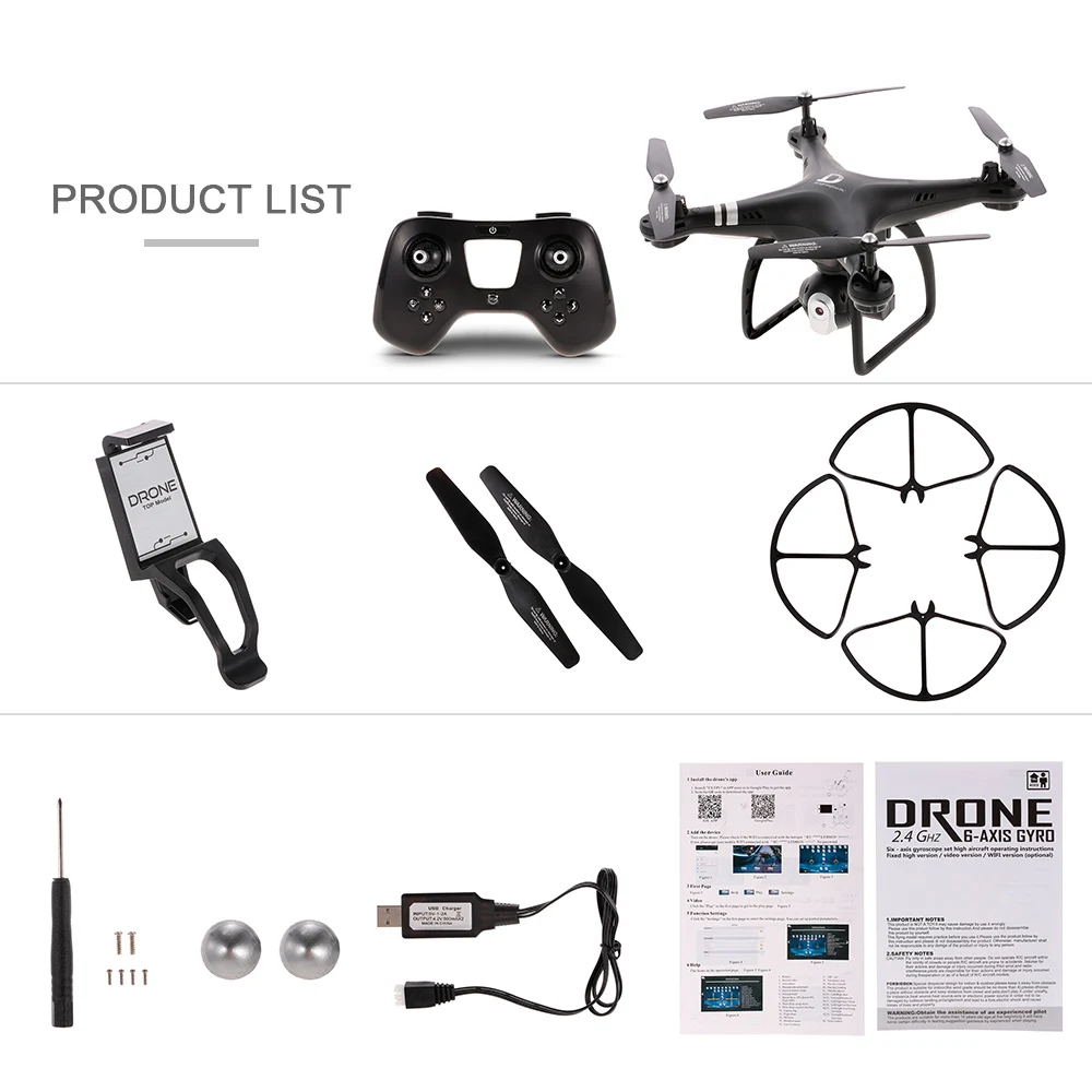 X8 Drone FPV 2 4G 480P 720P камера Wifi RC Dron удержание высоты Quadcopter детские игрушки для