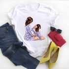 Женская футболка с коротким рукавом, в стиле Харадзюку, для девочек в стиле 90-х, 2021