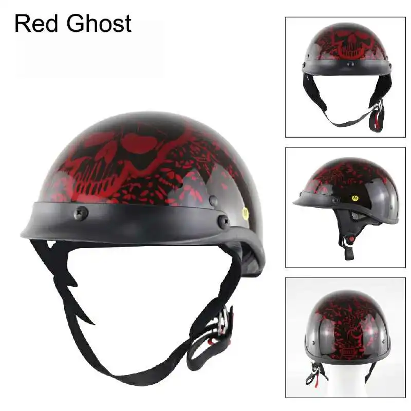 Мото rcycle шлем электрический автомобиль capacete casco мото мопед призрак голова