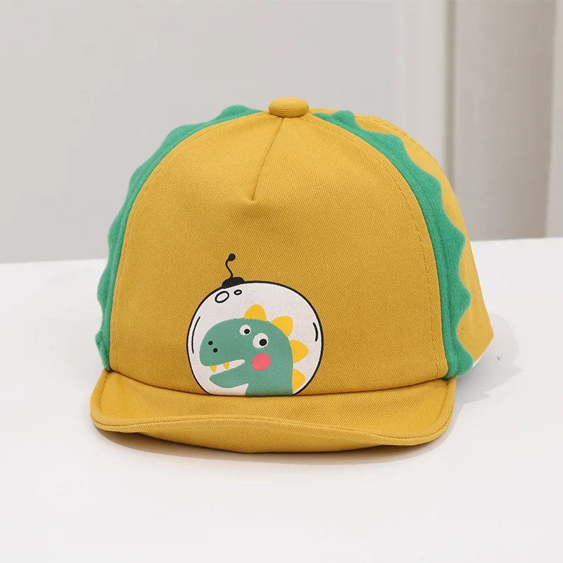 

Baby Cartoon Hat 2021 Spring New Kids Soft Brim Hats Adjustable Newborn Fashion Cute Cotton Cap Girl Boy Comfortable Hat 3-12M