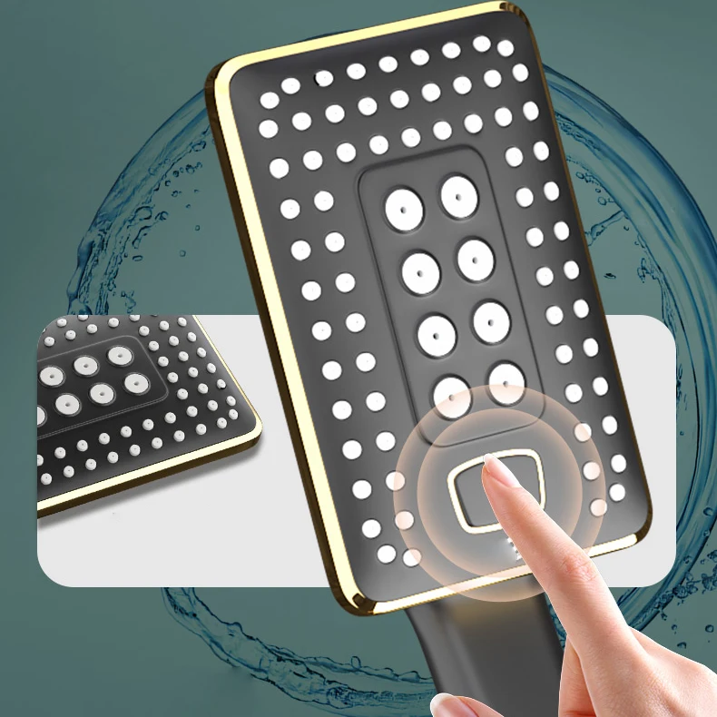 Горячая и холодная цифровая Душевая система качественная латунная