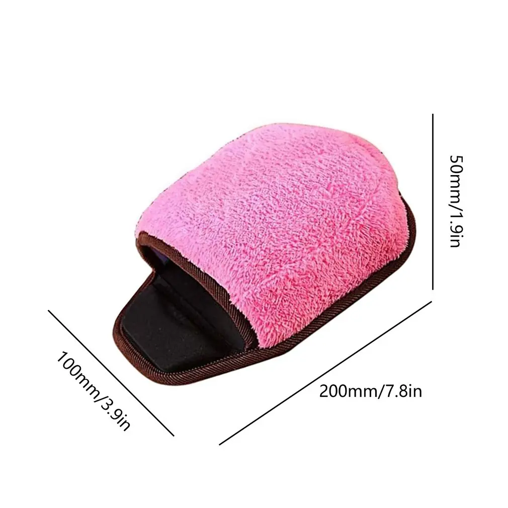

Winter USB Heated Mouse Pad Mousepad Mat Mause Hand Warmer With Wristguard Warm Winter Mouse Mat USB Port