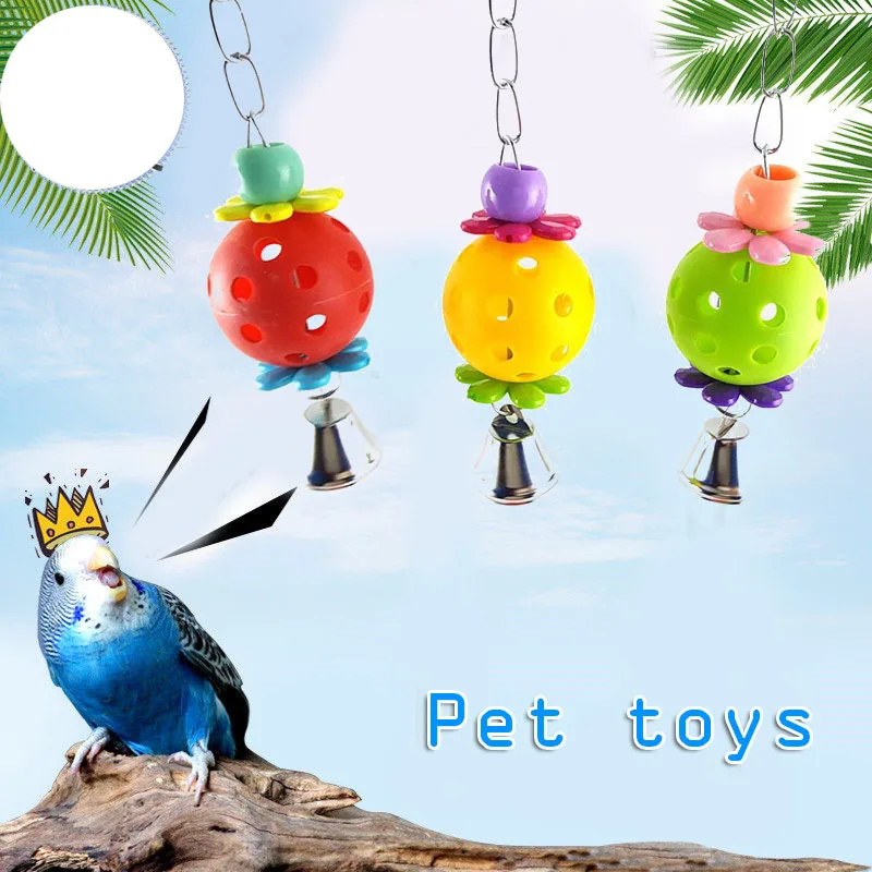 Pet Игрушки для птиц малых и средних собак игрушка попугай натуральные