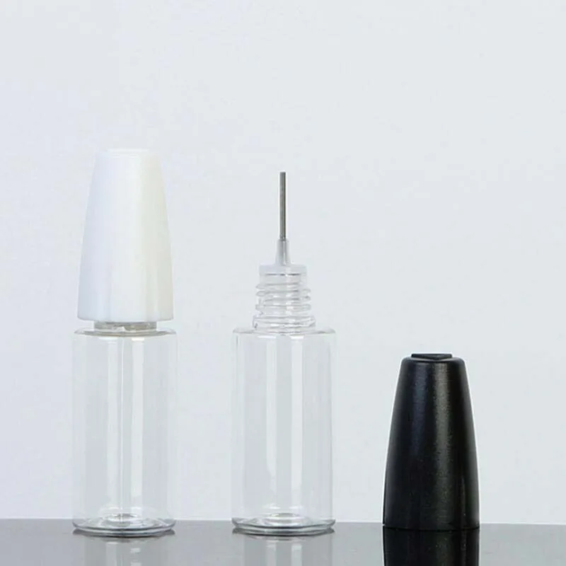 Прозрачный флакон капельница пустые пластиковые для электронных соков 5 шт. 10