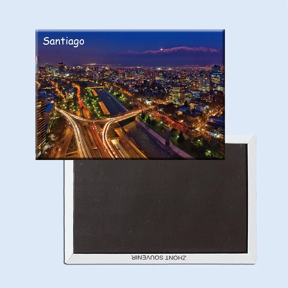 Туристические магниты для холодильника Чили путешествий подарок друзей