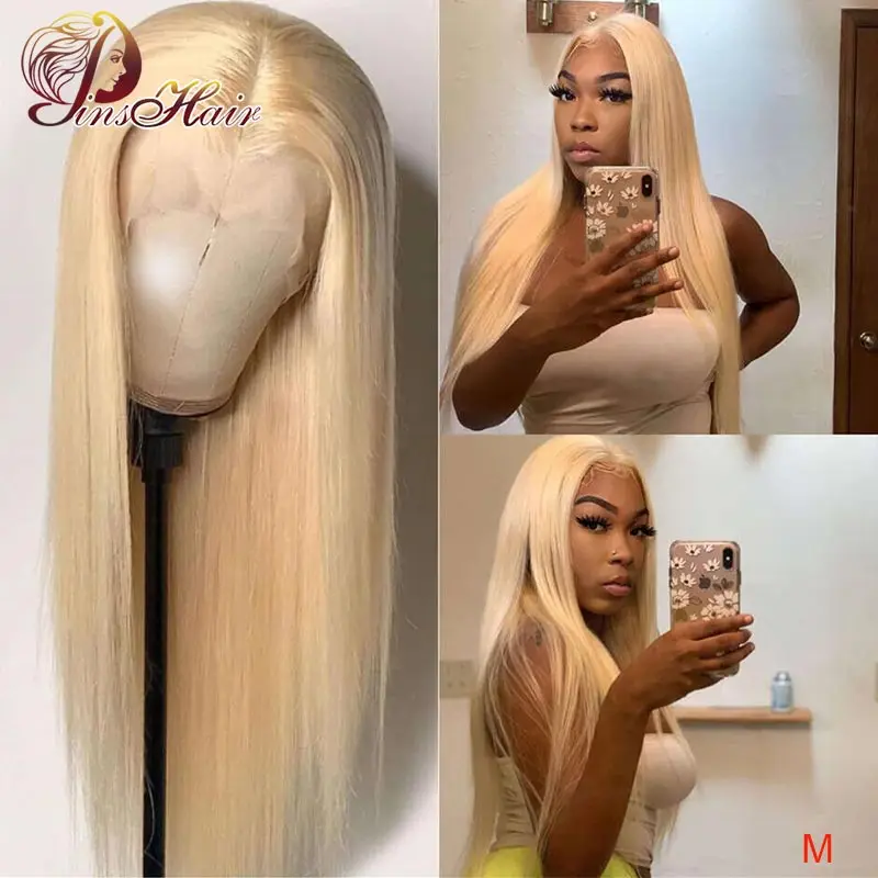 Перуанские 613 полные парики шнурка человеческие волосы парик предварительно