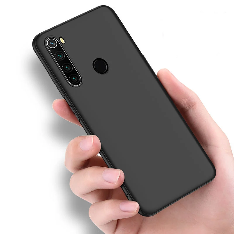 Чехол для Xiaomi Redmi Note 8T мягкий силиконовый чехол тонкий из ТПУ защитная задняя
