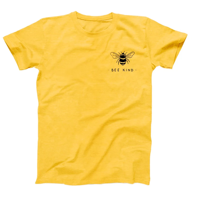 Женская футболка Tumblr Save The Bees Graphic большого размера с принтом пчел хлопковые