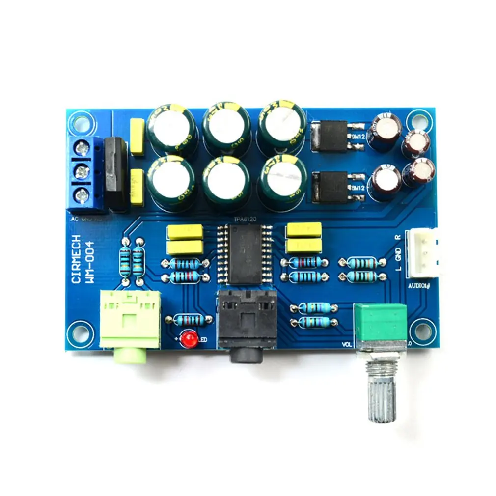 TPA6120 усилитель для наушников плата TPA6120A2 hifi нулевой шум Amplificador доска DIY/Готовая |