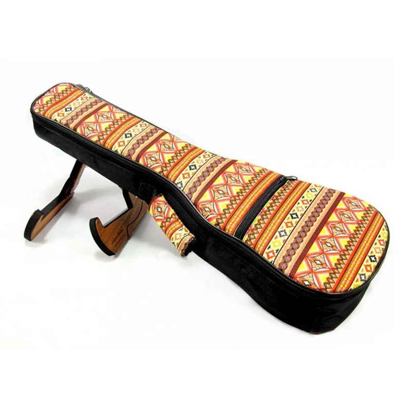 Сопрано концертный тенор Гавайские гитары укулеле сумка рюкзак с хлопковой