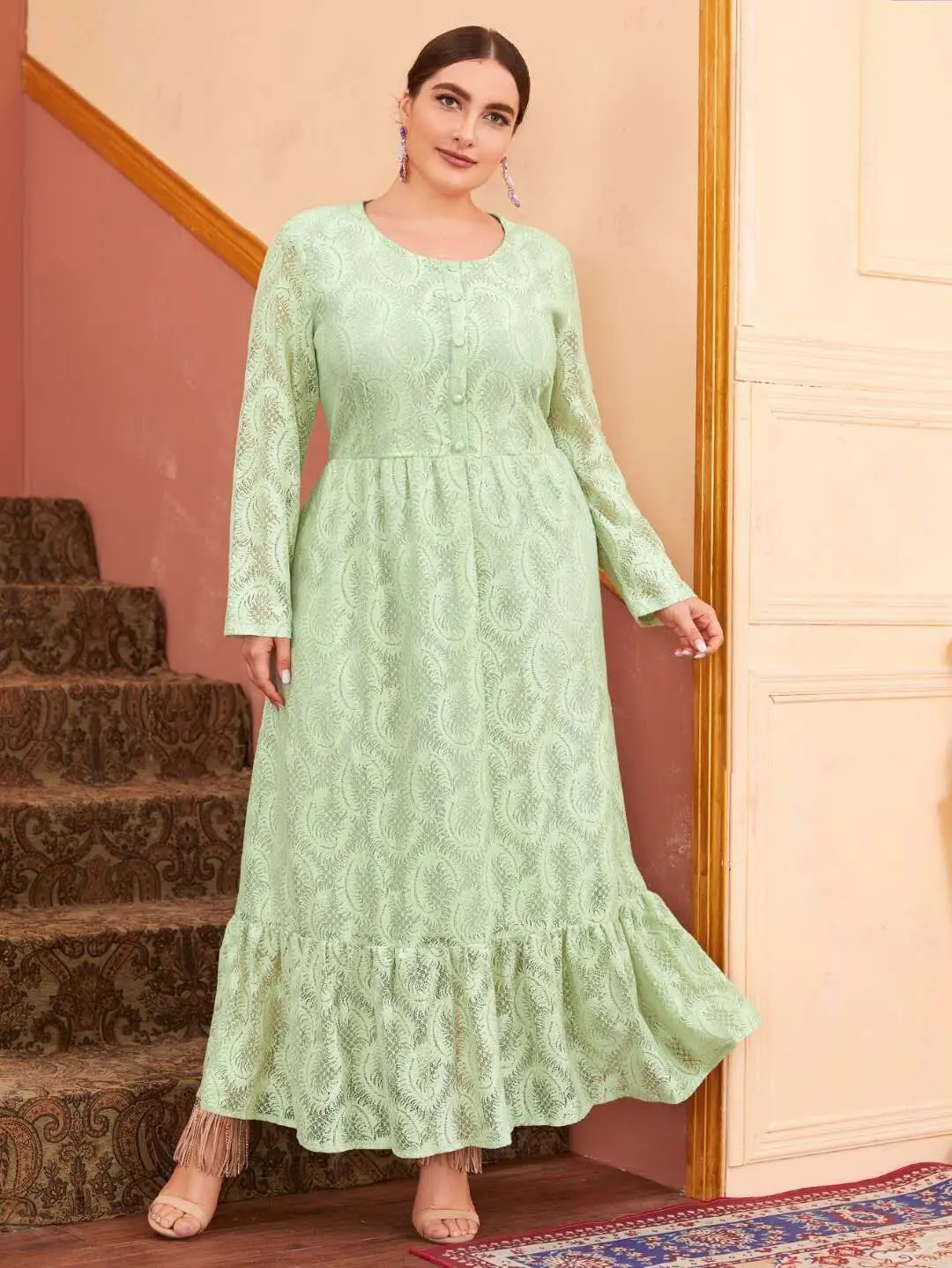 

Long Maxi African Dress Women Plus Size Ankara African Dresses Muslim Fashion Abaya Dubai Islam Clothing Bazin Ropa Para Mujer