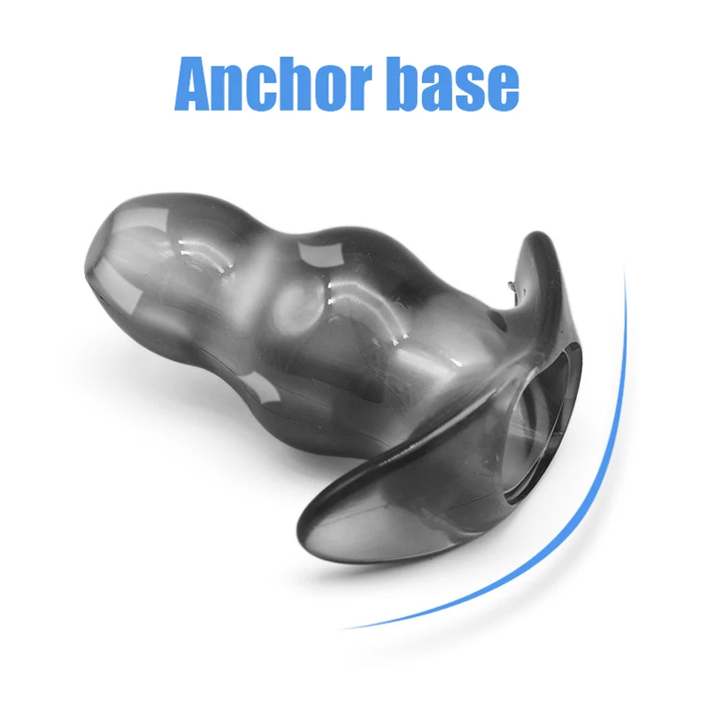 Полые Анальная пробка мягкие Гинекологическое зеркало может очистить краску расширитель тренер полые