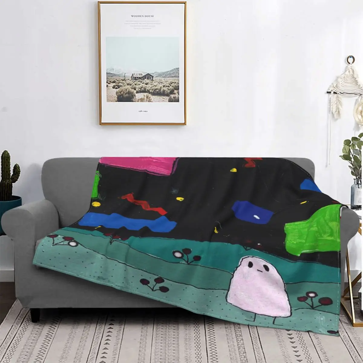 

Манта с рисунком призрака в 80-х, узорная рубашка с рисунком, мягкая рубашка, Лана, Манта пондеada