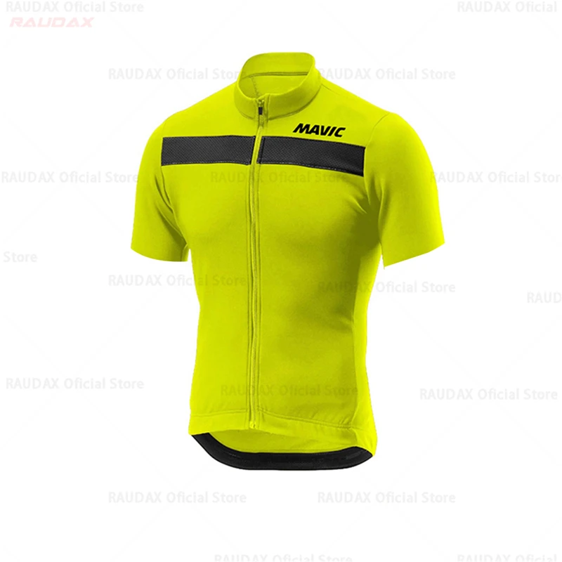 

New Summer Cycling Jersey Men 2021 Pro Team Mavic Short Sleeve Cycling Clothing Bike Ciclismo Mtb Ropa De Hombre Cycling Clothes